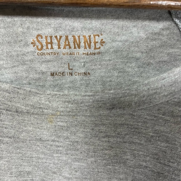 Shyanne Tie Front Long Sleeve Knit Top SZ Large - Picture 4 of 9